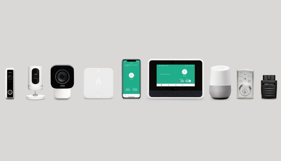 Vivint home security product line in Fort Wayne